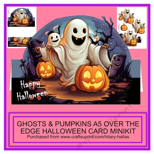 Ghosts & Pumpkins A5 Over The Edge Minikit