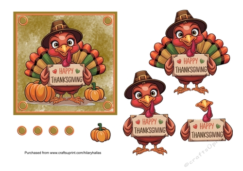 Cute Thanksgiving Turkey