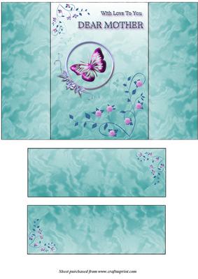 Purple Butterfly Gatefold