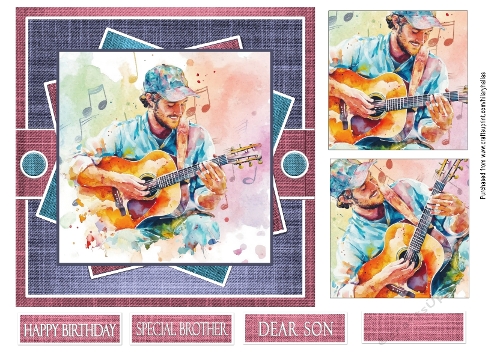 Male Guitarist