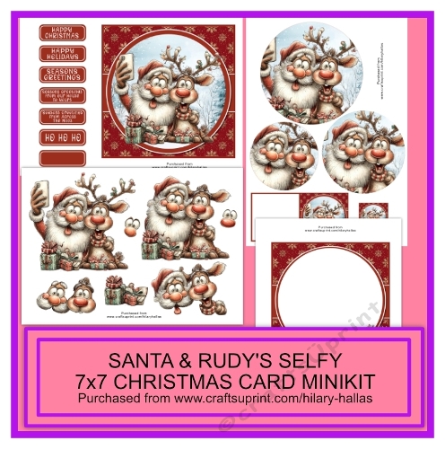 Santa & Rudys Selfie