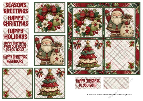 Tartan & Holly Christmas