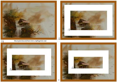 Chinese Oil Painting Combi Pyramid