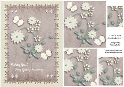 Lilac & Teal Speedy Recovery