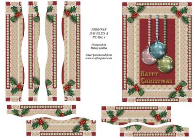 Ribbons, Baubles & Pearls Spiral Wavy Edge Stacker