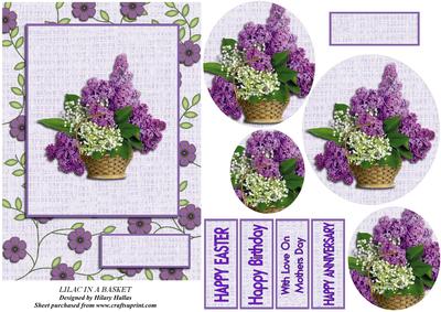 Lilac in a Basket