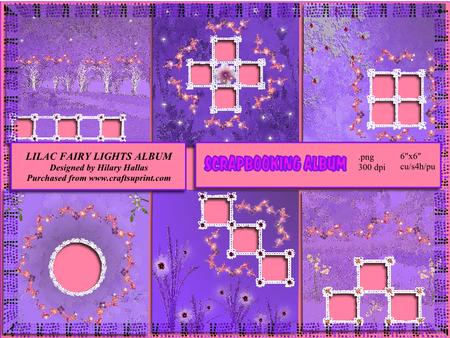 Lilac Fairy Lights Album