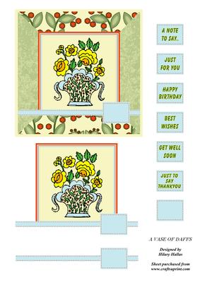 A Vase of Daffs