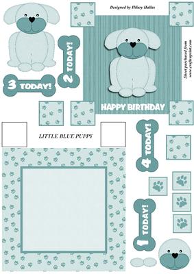 Little Blue Puppy