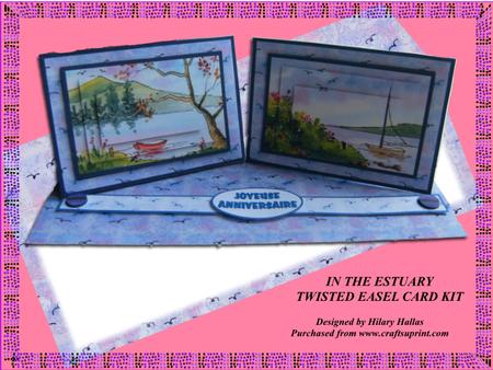 In the Estuary Double Easel Card Kit
