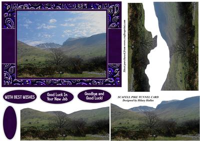 Scafell Pike Tunnel Card