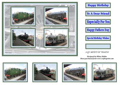 A Quartet of Trains
