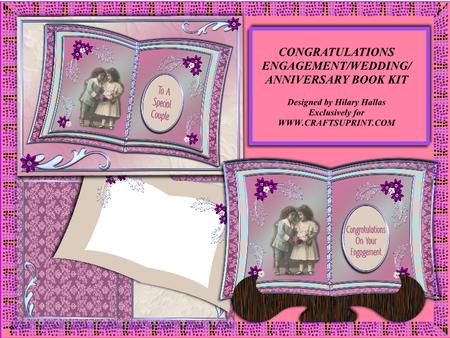 Congratulations Wedding/engagement/anniversary Book Kit
