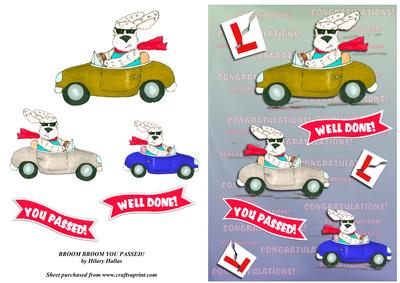 Broom Broom You Passed!