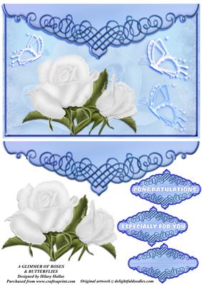 A Glimmer of Roses & Butterflies