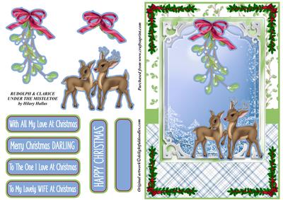 Rudolph & Clarice Under the Mistletoe