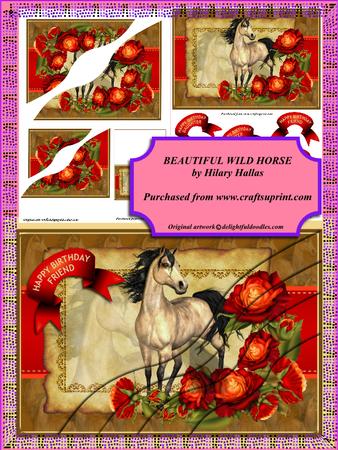 Beautiful Wild Horse Minikit