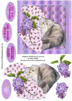 Persian with Lilac & Fans