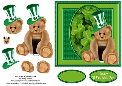St Patricks Day Bear