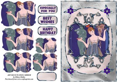 Art Deco Water Carrier