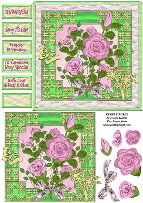Purple Roses
