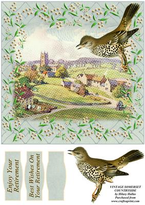 Vintage Somerset Countryside