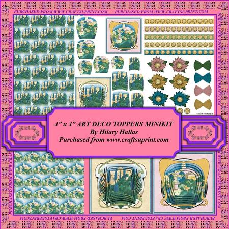 4x4 Art Deco Toppers Minikit