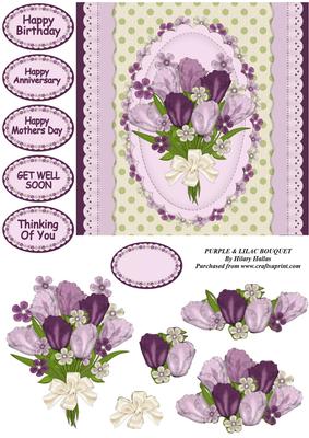 Purple & Lilac Bouquet