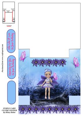 Purple Fairy Centre Stepper