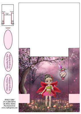 Pink Fairy in Fairy Ring