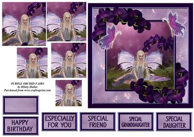 Purple Orchid Fairy