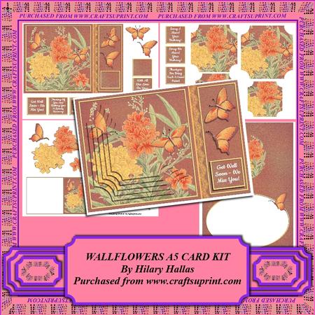 Wallflowers A5 Card Minikit