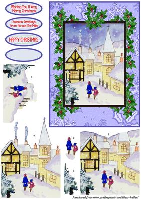 Snowy Village