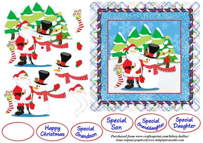 Santa & the Snowman