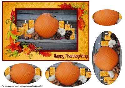 Thanksgiving Pumpkin Display