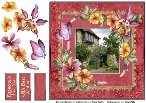 Country Cottage With Forest Flowers
