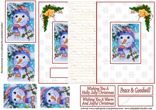 Holly Jolly Snowman