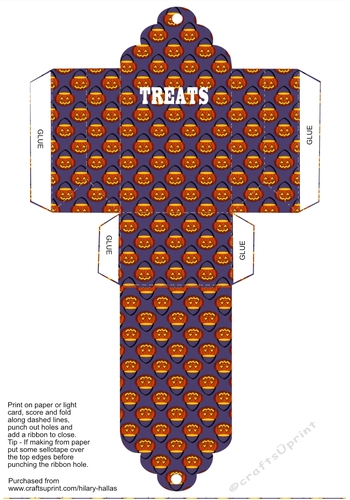 Pumpkin Lanterns Treat Bag