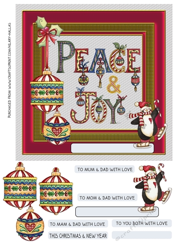 Penguin Peace & Joy