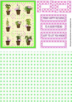 Pots of Herbs