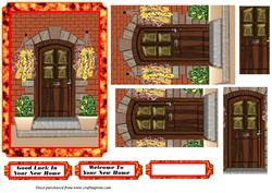 Front Door New Home Card