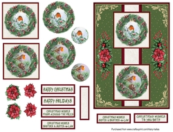 Robin Bauble Wreaths