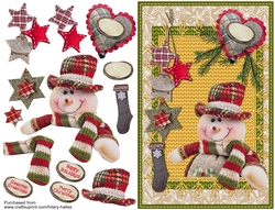 Cuddly Snowman