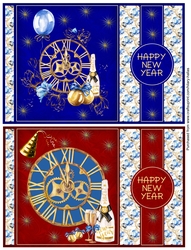 2 x New Year Cards