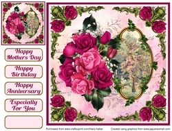 Pink Rose Bouquet