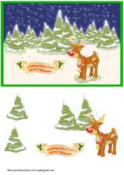 Rudolph in the Snow