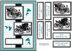 Horseless Carriage Drawings