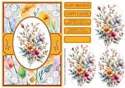 Spring Flowers & Lace