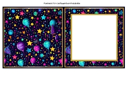Stars & Balloons 6x6 Insert