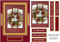 Autumn Flower Wreath
